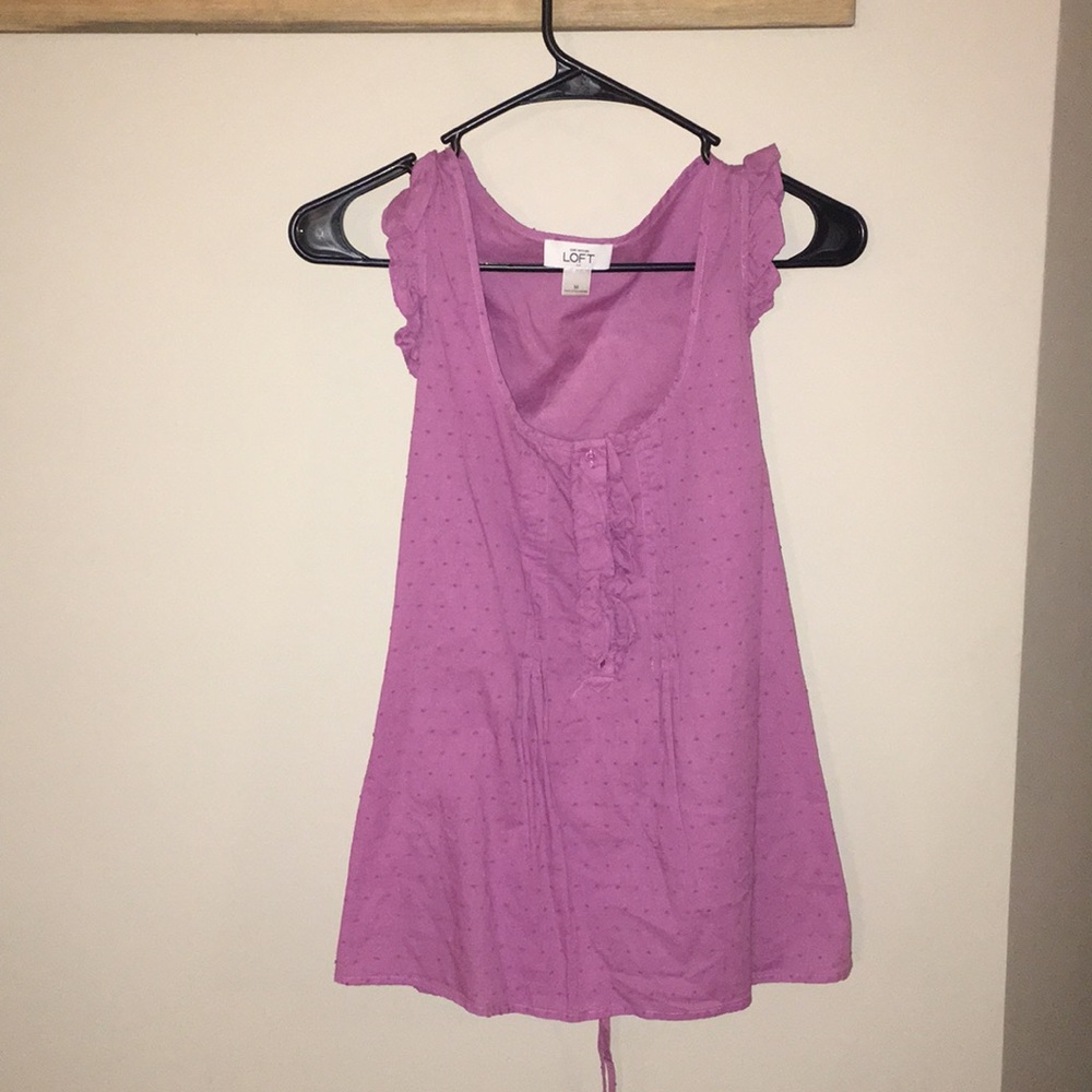 Purple blouse